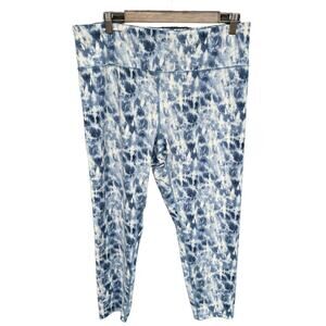 Inc International Concepts Leggings Womens Plus‎ Size XXL 2X Blue Pull On Active